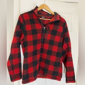 North face quarter zip